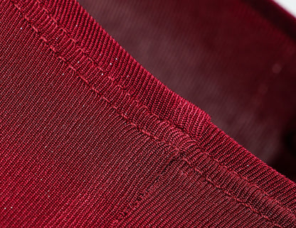 WANGXO | Star Shiny Silk Knit Accented Slim-Fit Top - NOLA.