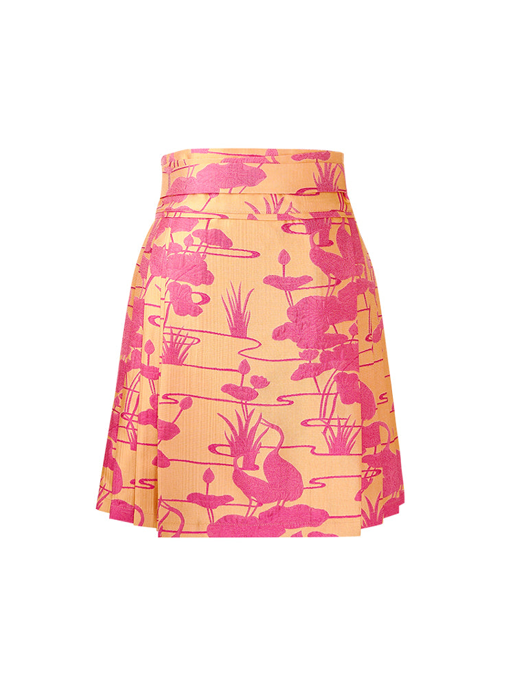 HECO Short Pleated Summer Skirt - ROWAN.