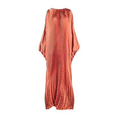 TUYUE one-piece architectural pleated silhouette dress- LOGAN.
