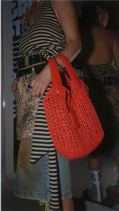 IUBALLET hand-woven vegetable basket bag - AGENDA.