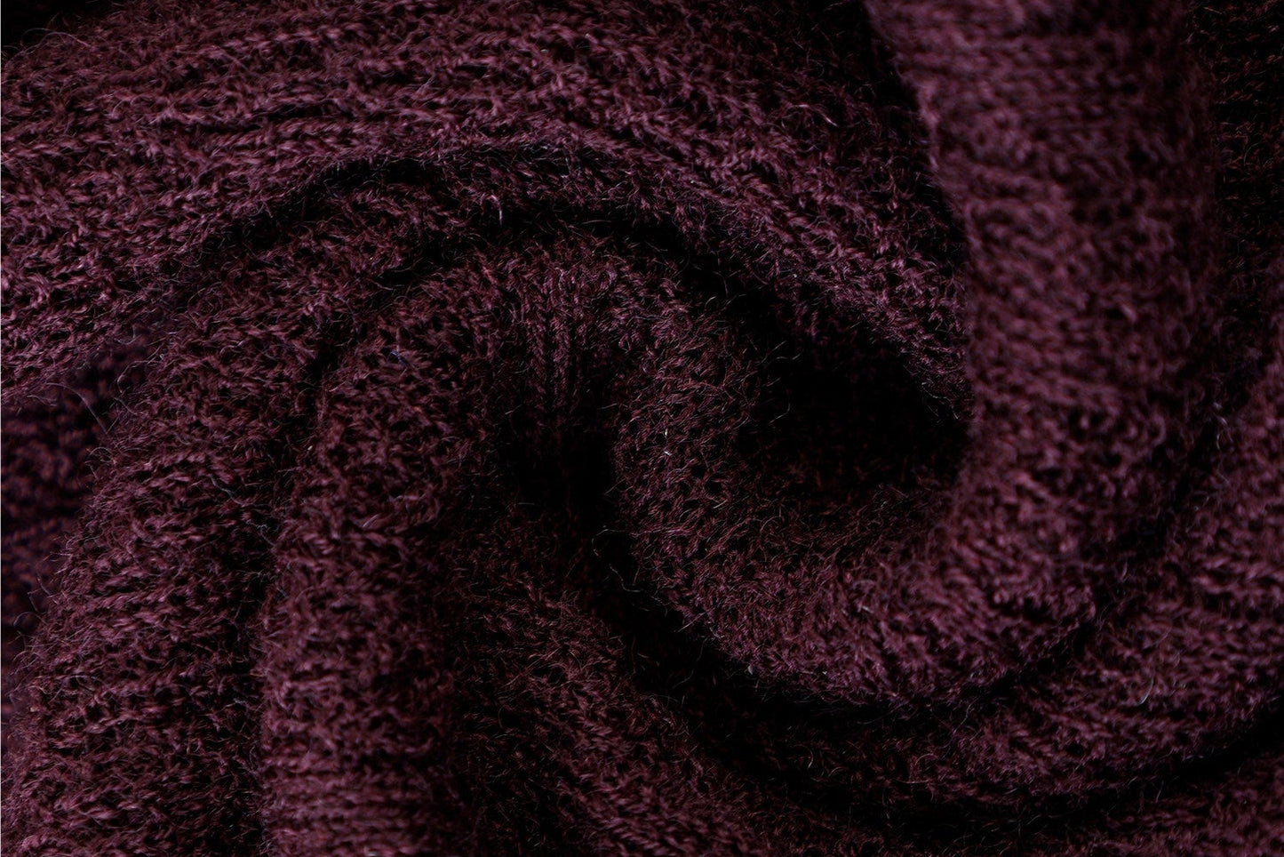 AUI Sheep Wool Black Turtleneck Sweater Slim Knit Base Jacket -  Su-Ho.
