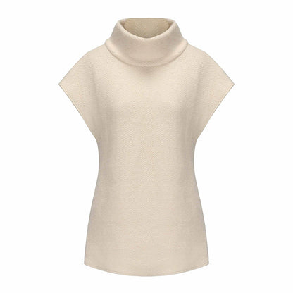 ATELIER MISS LU Wide-shouldered Sheep Wool Knit Sweater - SIDNEY.