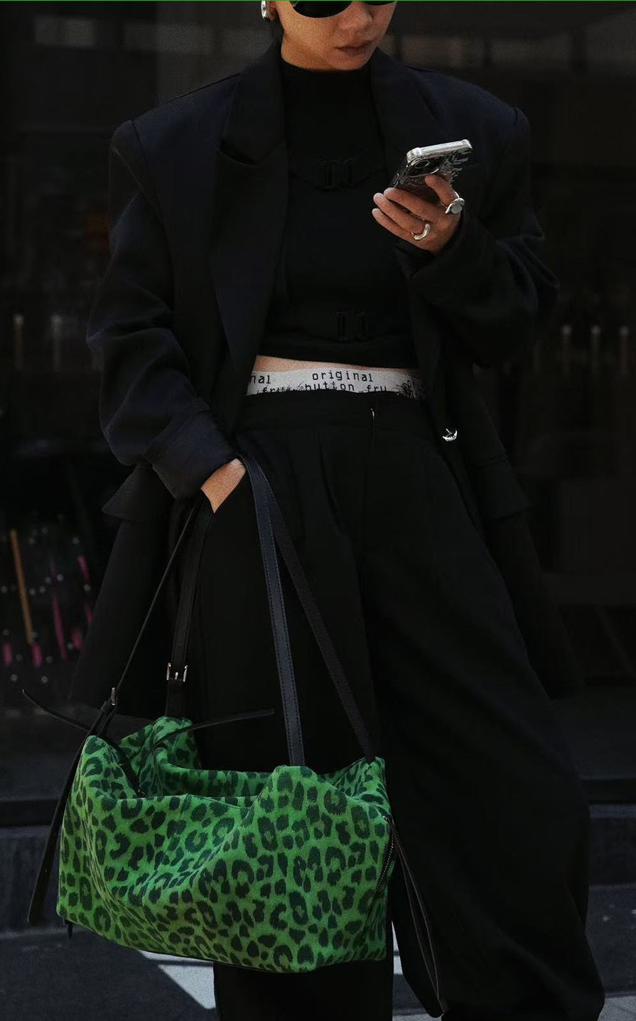 IUBALLET Leopard Print Tote Bag  - LOVE.