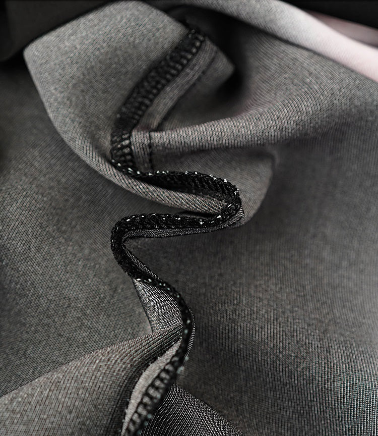 HECO Chinese high-end acetic acid skirt summer tulip print drape - ESSENCE.