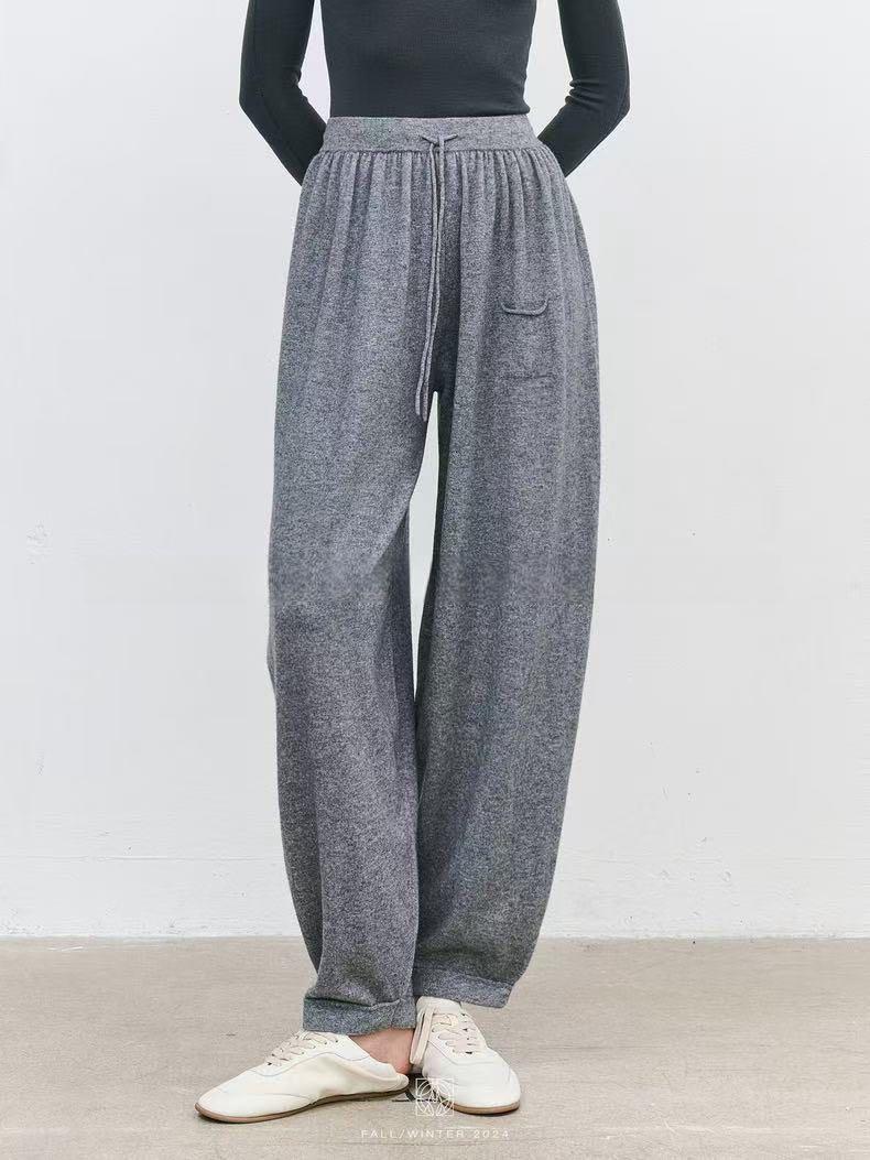 PIAOIN WOOL CORSET BLOOMERS THIN KNITTED CASUAL PANTS WOMEN'S- HART