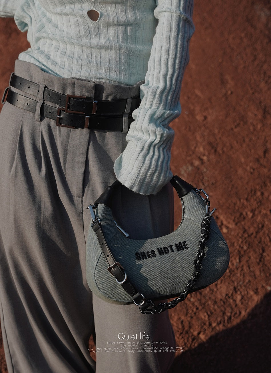 IUBALLET Chic Half-Moon Armpit Bag - COOPER.