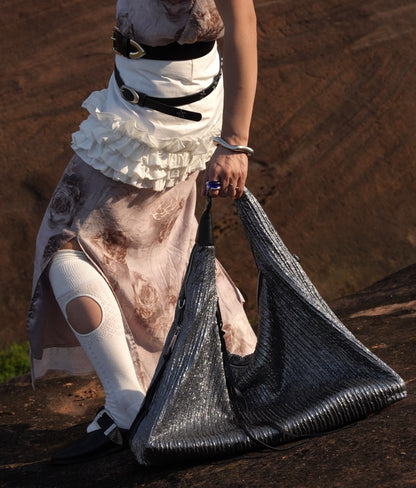 IUBALLET new lightweight and large-capacity tote foldable armpit bag - LAMAR.