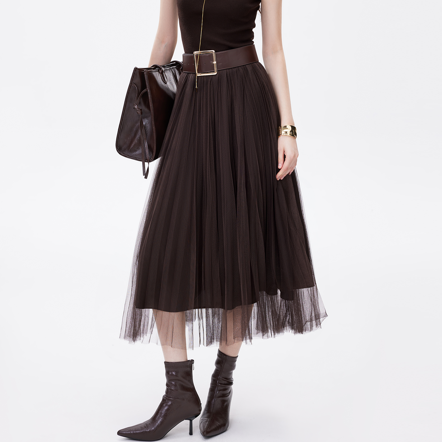 AUI Casual Blazer New High-end Temperament Suit Two-Piece Skirt - Hae-Won.
