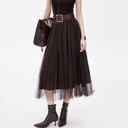 AUI Casual Blazer New High-end Temperament Suit Two-Piece Skirt - Hae-Won.