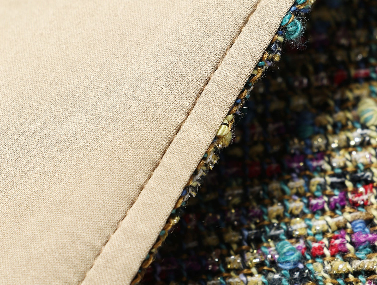 WANGXO | Heavy Industry Woven Colored Treasure Wool Straight Pencil Skirt - ZARA.