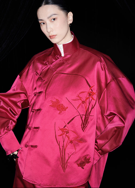 M essential Mackay designer brand embroidered placket silhouette shirt - save.