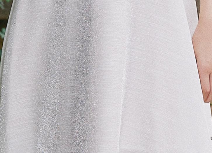 DOLLY Luxury White Retro Style Sleeveless Pleated Midi Suspender Dinner Dress-EUDORA