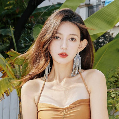 DOLLY High End Blue Diamond Earring-JUA