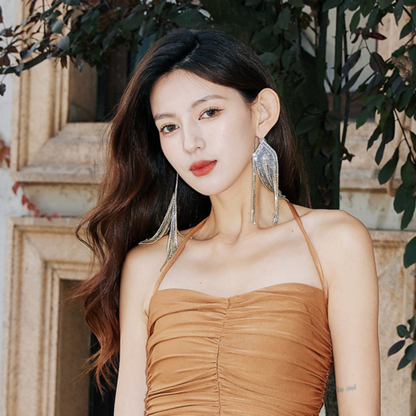 DOLLY High End Blue Diamond Earring-JUA