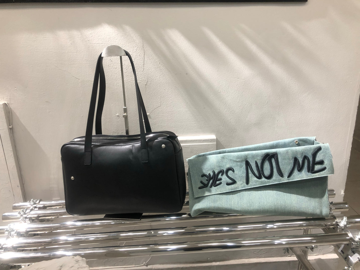 IUBALLET Two-Faced Large Blue Bag - WORD.