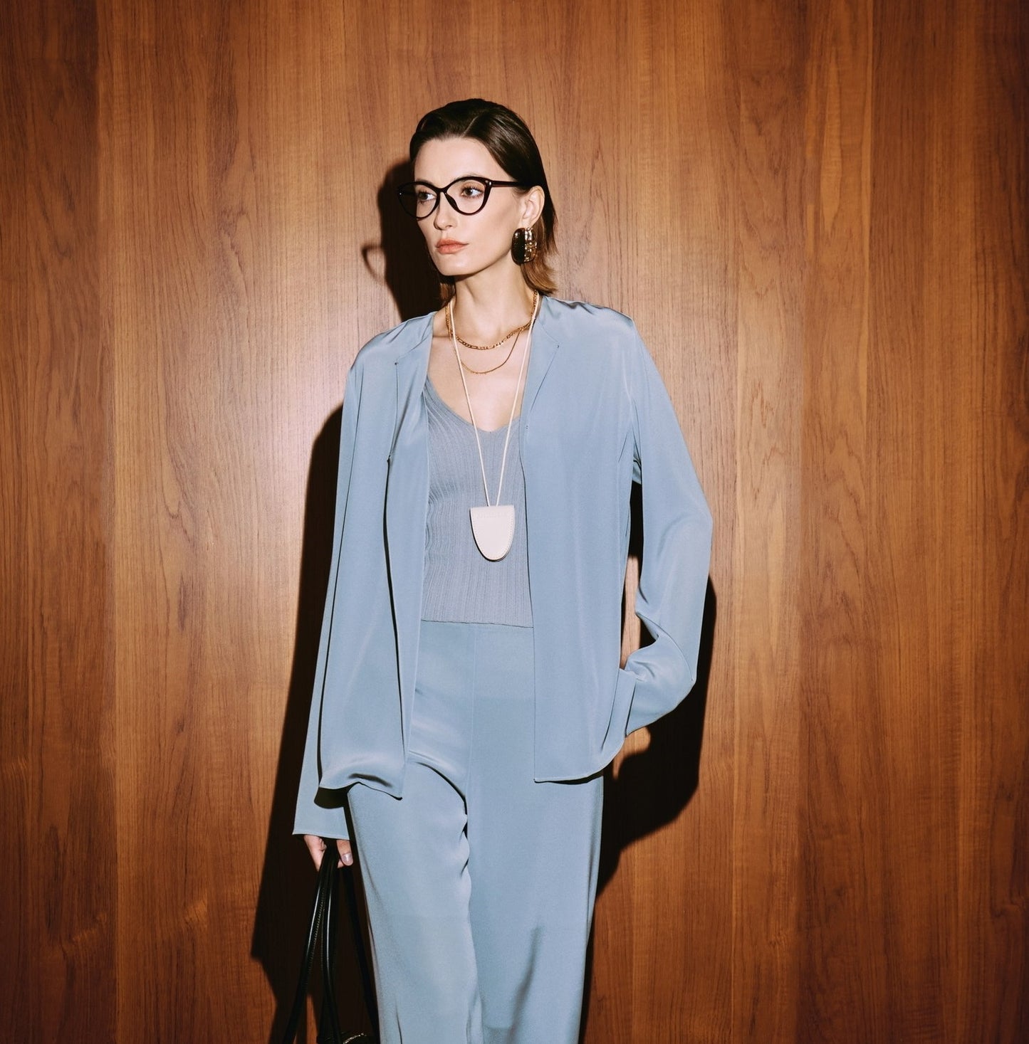 ANNASPEAK  light and cool jacket trousers high-end set-MAC.
