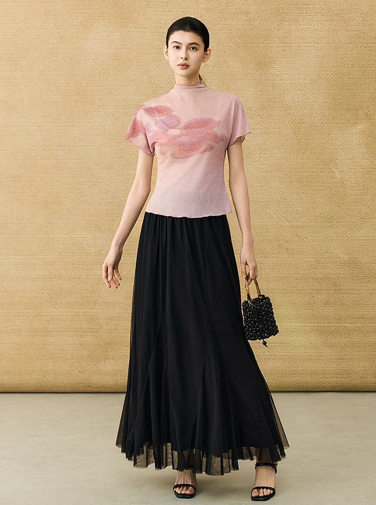 HECO Chinese Gradient Smudge T-Shirt - INIT.