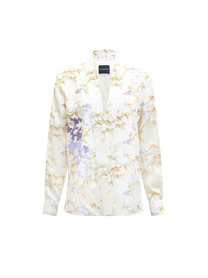 M essential Mackay designer embroidered folded shirt Pant suit - Muli.