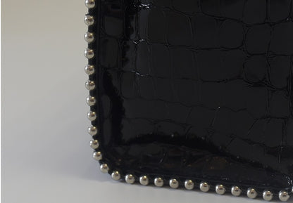 IUBALLET Metallic Textured Leather Cross Body Bag  - PRIEST.