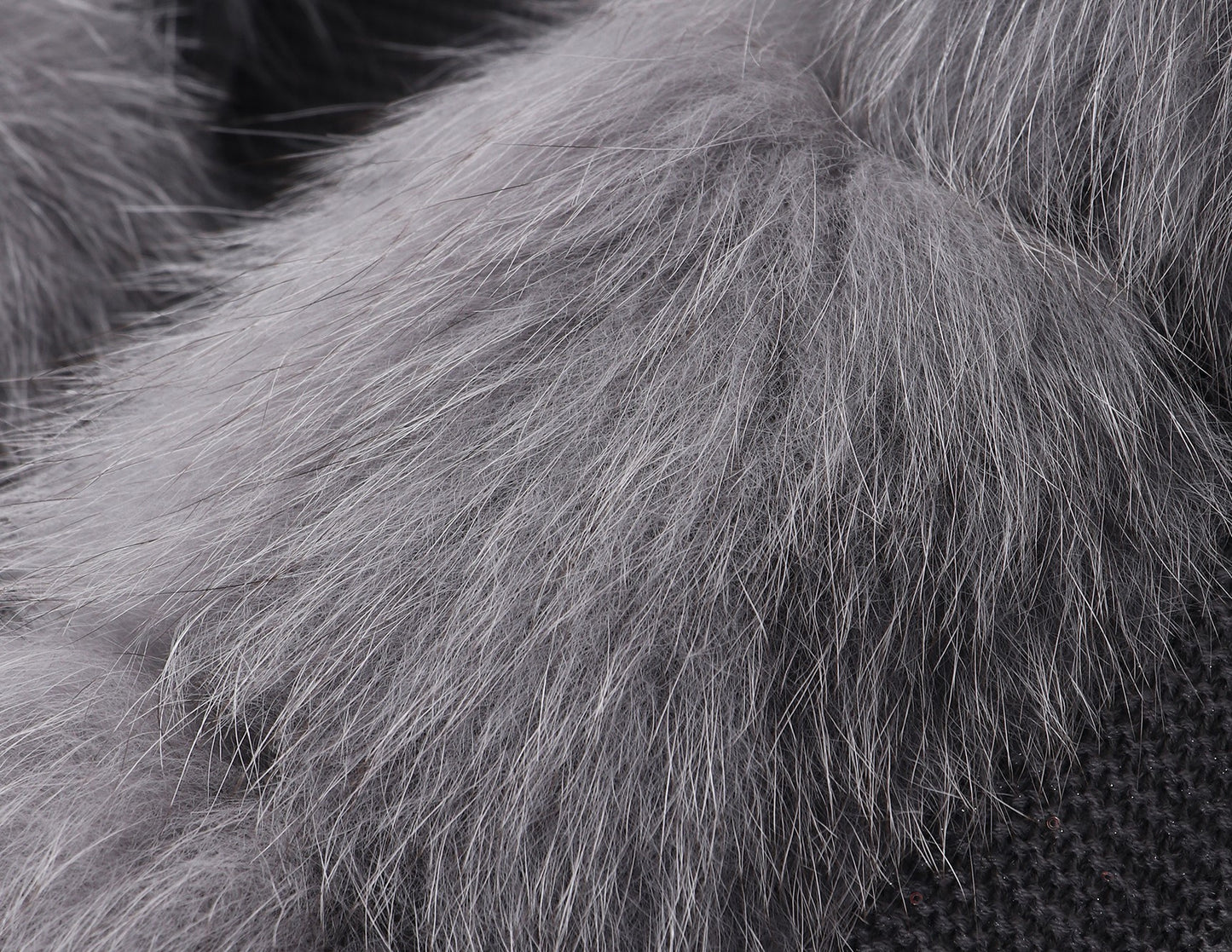 WANGXO | Luxury Wool Detachable Fox Fur Collar Waist Umbrella Hem Knitted Coat- VERA.