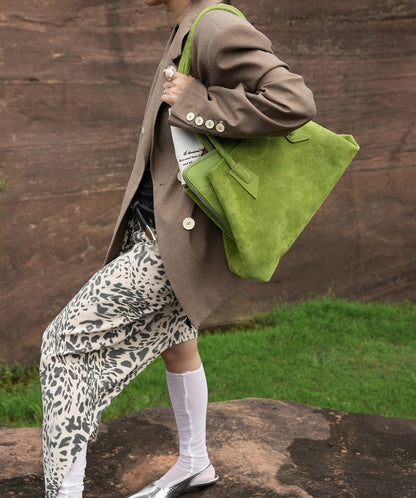 IUBALLET Free Growth: New large-capacity tote leather shoulder bag - MUSIC.