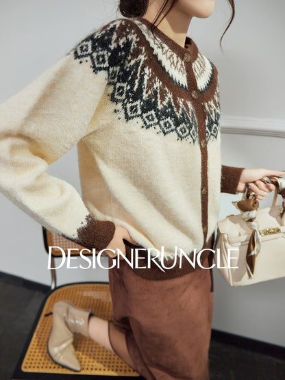 DGU| Off-white sweater fashion design soft and comfortable top - Georgia.