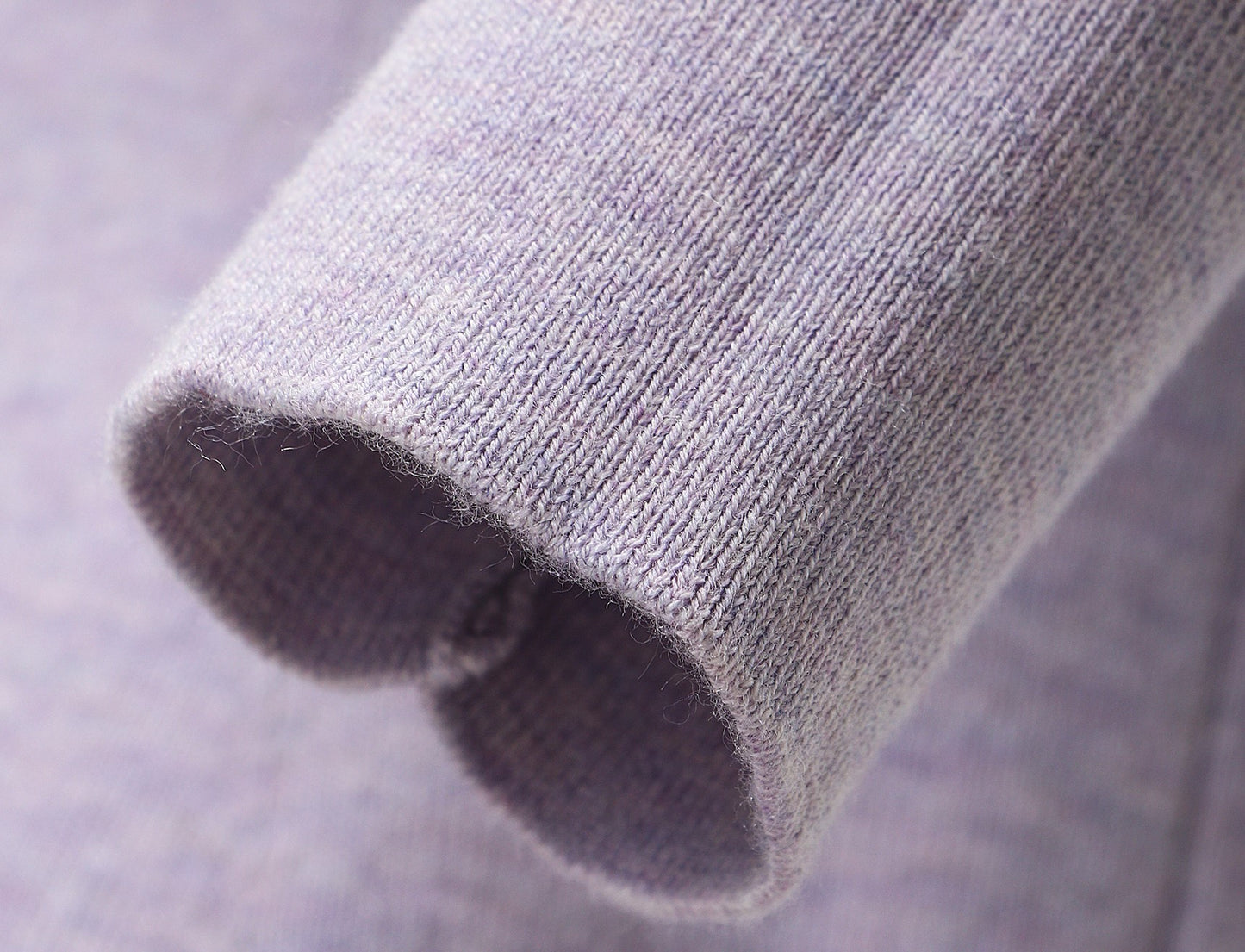 WANGXO | Merino Wool Knit with Panelled Eyelash Lace Slim Dress -NÉRO.