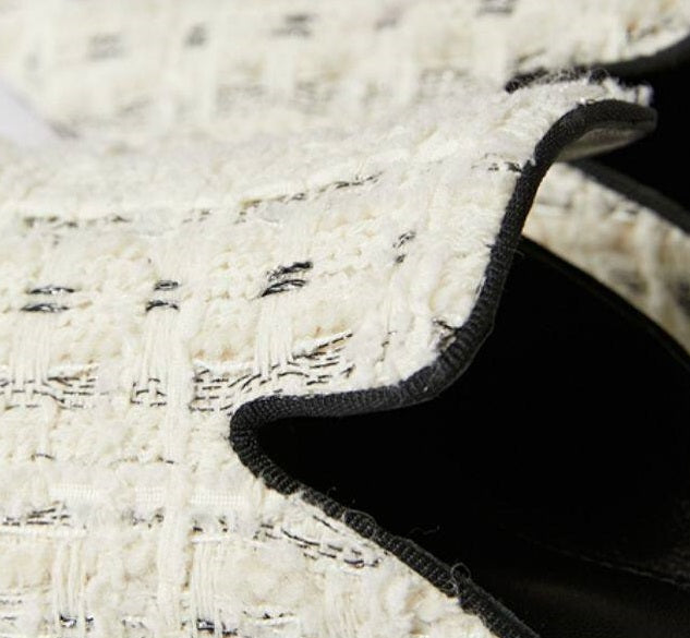 B-FEI flat European and American mules with low heel slippers-RIN.