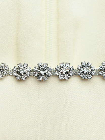 YES BY YESIR | Ye Qians White Square-Neck Dress -ELIANNA.