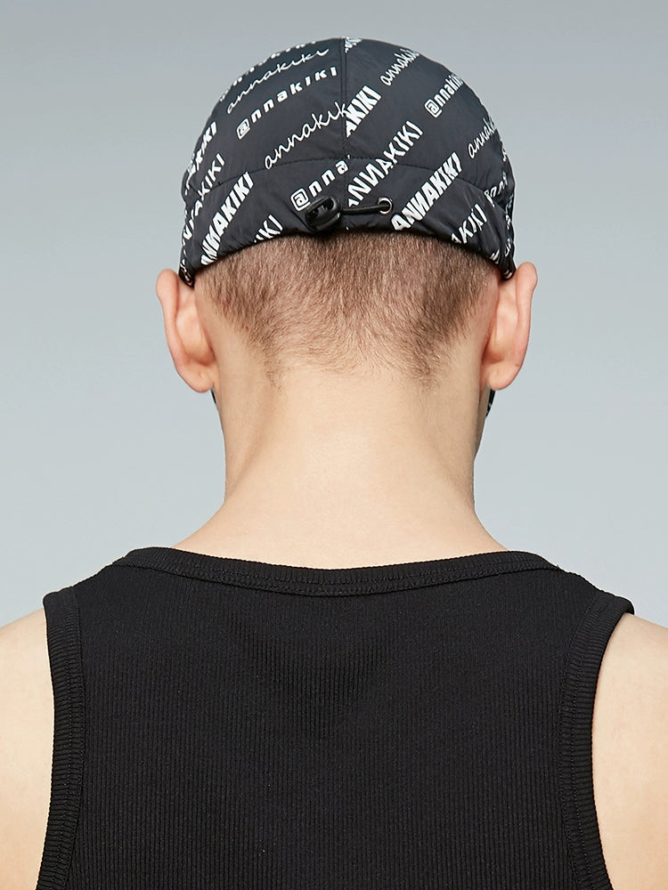 ANNAKIKI Summer Niche Designer Monogram Print Sunscreen Baseball Cap