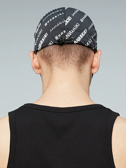 ANNAKIKI Summer Niche Designer Monogram Print Sunscreen Baseball Cap