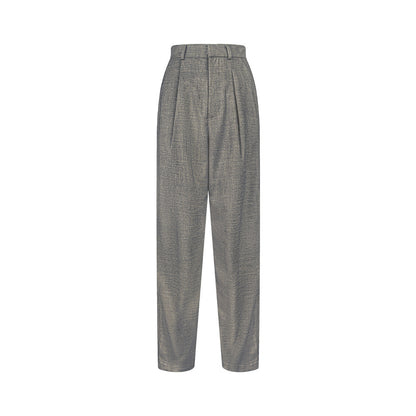 TUYUE Premium Gray Straight Casual Suit Pants- JAMAL.