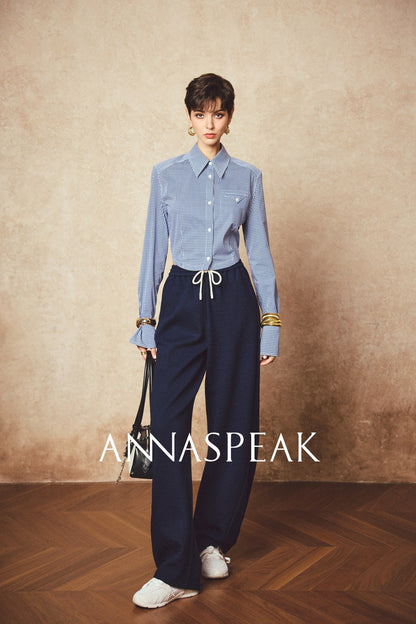 ANNASPEAK sweatshirt banana pants set-CHRIS.
