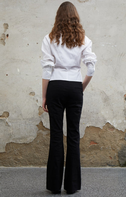 COMME MOI  women's smart waist chic silhouette top - GRACE.