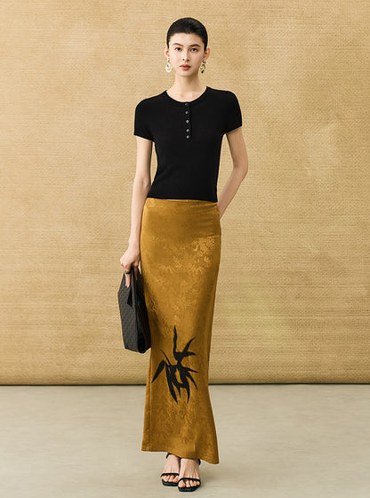 HECO Chinese Versatile Breathable Shoulder Short Sleeve T-Shirt - CEAS.