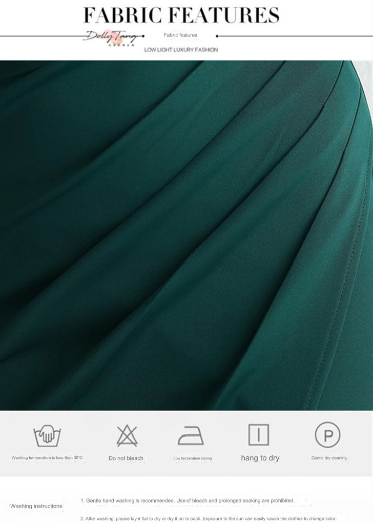 DOLLY High End Sleeveless Slim Fit High Waist Long Slit Fish Tail Cocktail Dress-KEEKEE