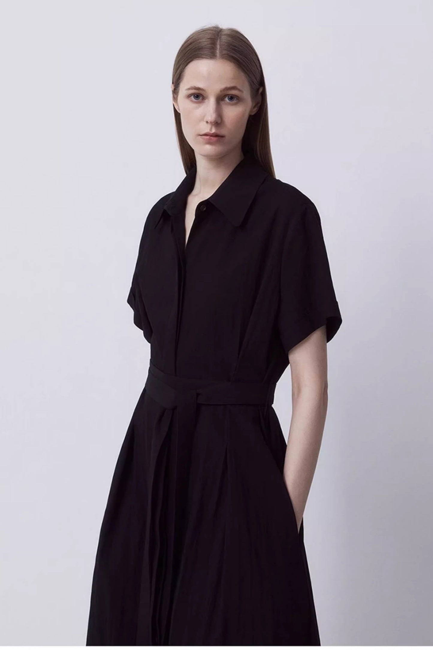 Nothing written shirt dress-JANE.
