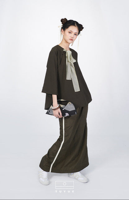 TUYUE Sustainable Silk Velvet Moon Tochbag - BRIAN.