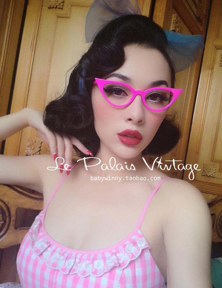 Le Palais Vintage Original Limited Edition Barbie Pink Cat Eye Glasses-Baby.