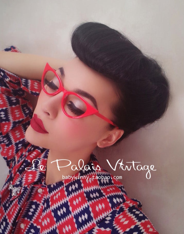 Le Palais Vintage Original Limited Edition Barbie Pink Cat Eye Glasses-Baby.