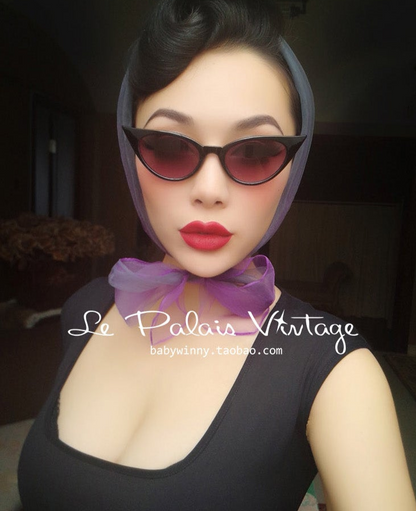 Le Palais Vintage Original Limited Edition Barbie Pink Cat Eye Glasses-Baby.