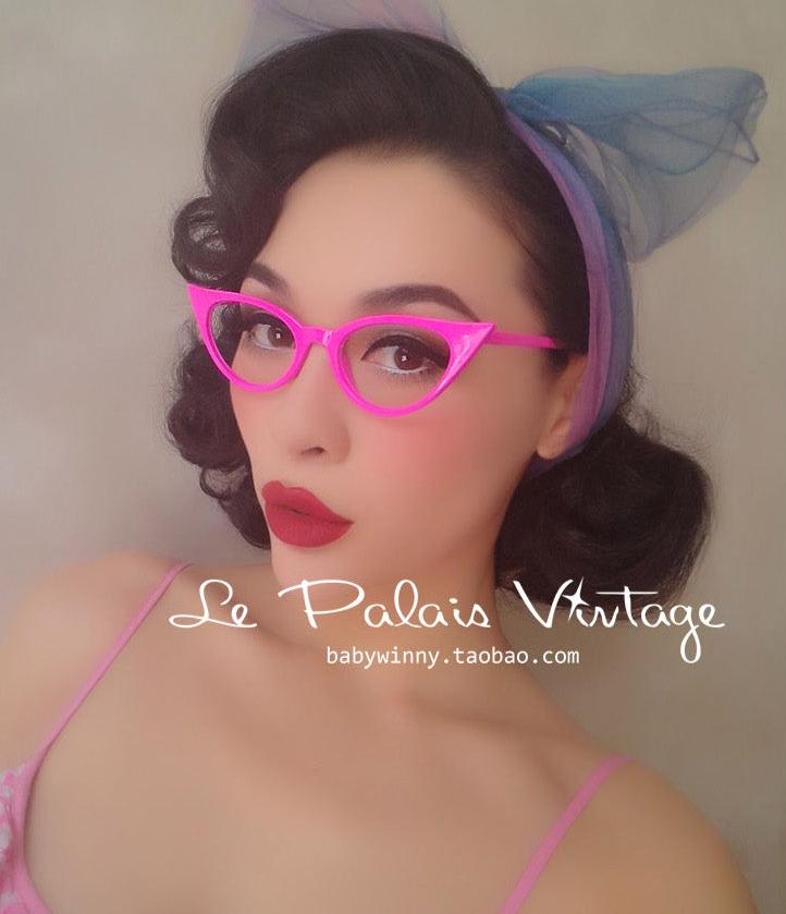 Le Palais Vintage Original Limited Edition Barbie Pink Cat Eye Glasses-Baby.