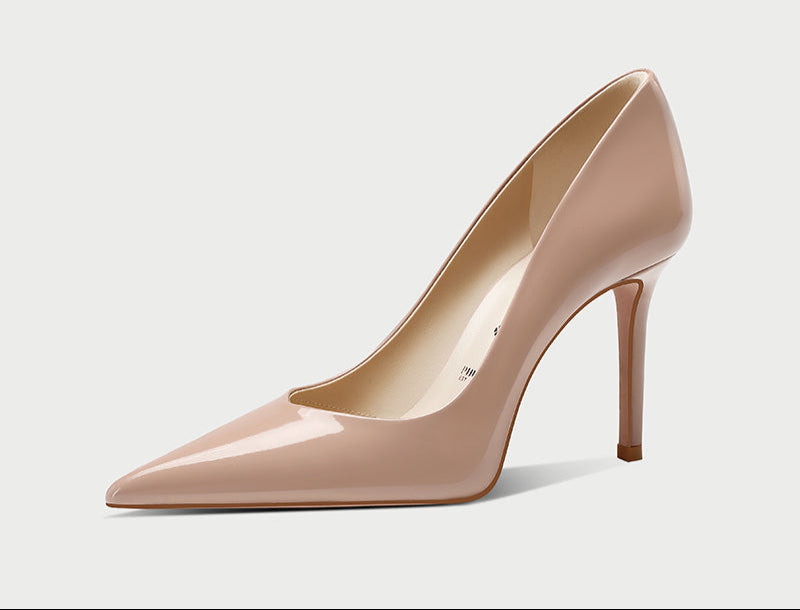 Pjjuu Professional Commuting Beautiful Little Women's Stiletto Heels  AZUL