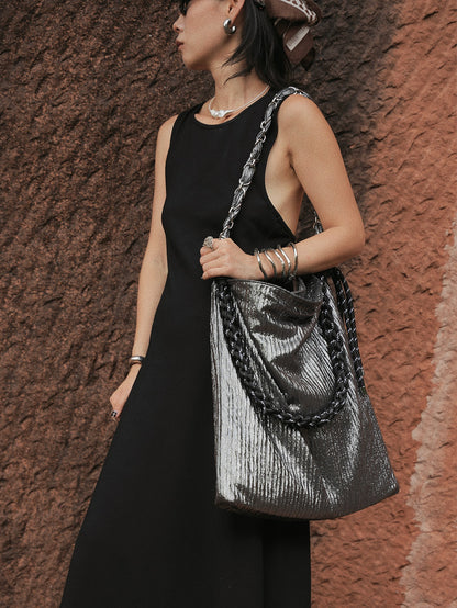 IUBALLET Mukaino new hobo tote large capacity shoulder bag - TWITCH.