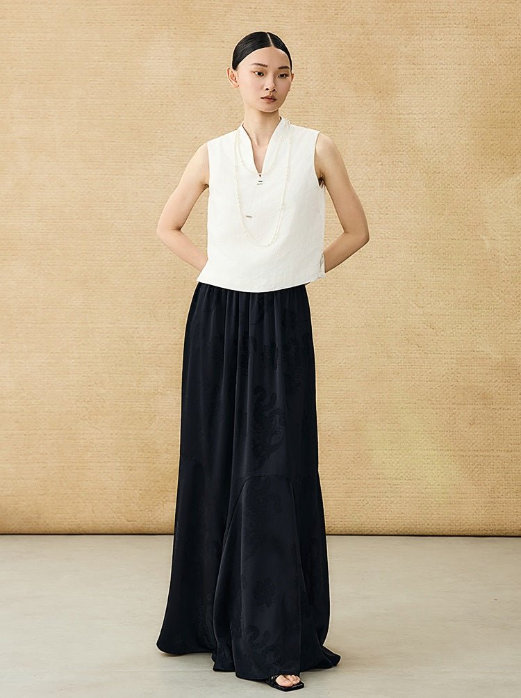 HECO Chinese Style Shoulder Sleeveless Top - GRACE.