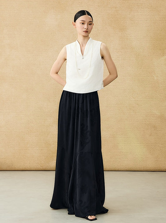 HECO Chinese Style Shoulder Sleeveless Top - GRACE.