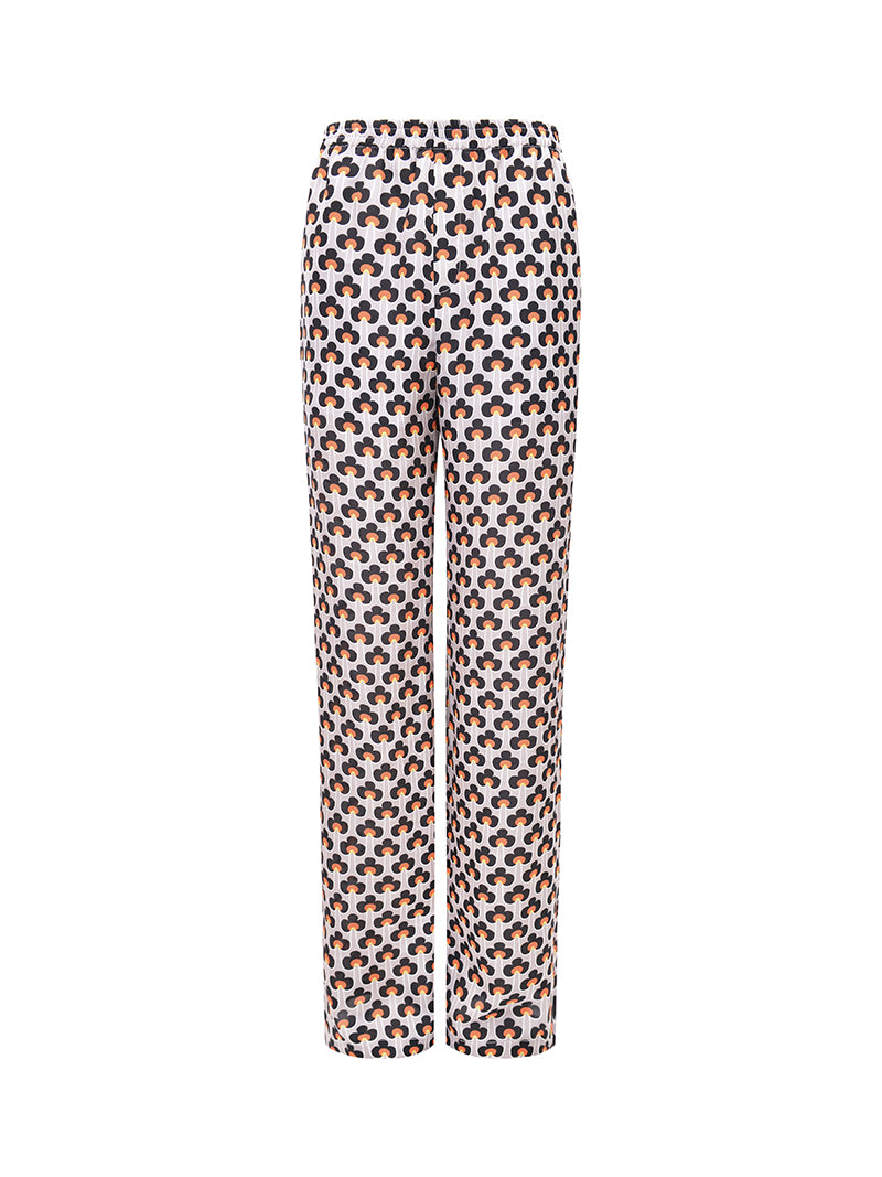 M essential Mackay designer ostrich feather trim dress mesh skirt kaftan dress top set - raj.