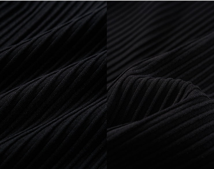 COMME MOI Lu Yan designer new women's off-the-shoulder printed sleeve shirt - DEAR .