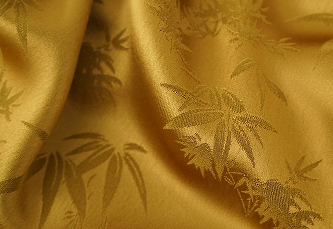 HECO Chinese Acetate Fugui Buckle Short Sleeve T-Shirt - CLOVE.