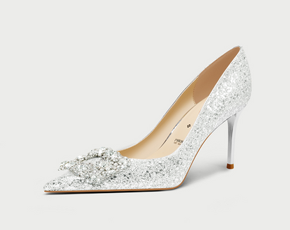 pjjuu  hexiu wedding high heels engagement shoes - TEN